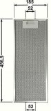 Filtru Hota Aluminiu Samsung NK24M1030IB/UR Incorporabila, 45.6 x 18.5 cm, Gri - Filtru Metalic Lavabil