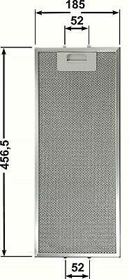 Filtru aluminiu hota incorporabila Samsung NK24M1030IB/UR , 18.5 x 45.6 cm foto