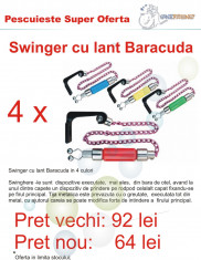 Swinger cu lant Baracuda, 4 culori, loc pentru starleti foto