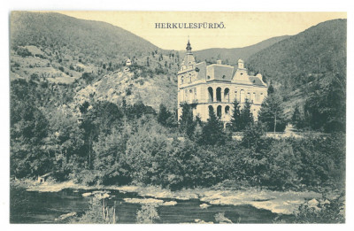1376 - HERCULANE, Caras Severin, Romania - old postcard - unused foto