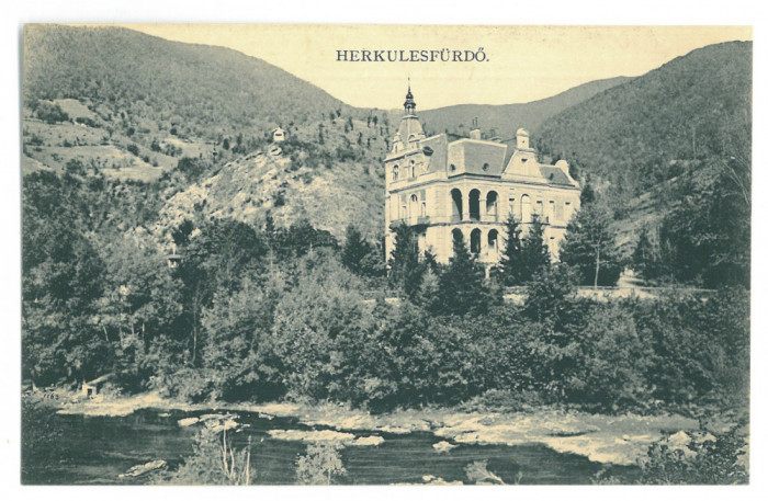 1376 - HERCULANE, Caras Severin, Romania - old postcard - unused