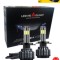 Set 2 Becuri COB Led H7 80W Canbus cu Leduri 360 , fara Erori, 16000lm, 12V