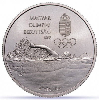 Ungaria 2000 Forint 2020 Comitetul Olimpic Maghiar BU foto