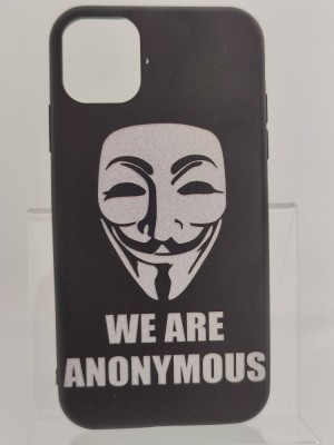 Husa Matte TPU (Anonymous) Iphone 11. foto