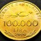 Moneda aniversara 100000 LIRE - TURCIA, anul 2000 *cod 1761 B = A.UNC+