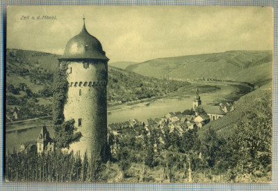 AD 355 C. P. VECHE - ZELL A.D. MOSEL -CIRCULATA IN 1913 CATRE SERBAN OTETELESANU foto