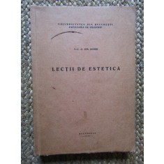 Ion Ianosi - Lectii de estetica