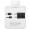 Incarcator retea rapid (Fast Charger) - USB Type-C, cablu USB detasabil, 2000 mAh, Negru