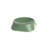 Castron, bol, plat, pentru caine, pisica, suporti antiderapanti, PET reciclat, verde, 13x13x3.6 cm, Fiboo