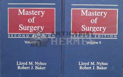 Mastery of Surgery. Second edition Vol. 1-2 - 1992 - Lloyd M. Nyhus (#C26) foto