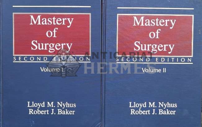 Mastery of Surgery. Second edition Vol. 1-2 - 1992 - Lloyd M. Nyhus (#C26)
