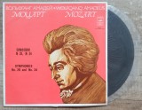 Mozart, Symphonies 28 and 34// disc vinil, Clasica, electrecord