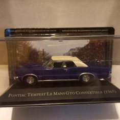 Macheta Pontiac Tempest Le Mans GTO Convertible - 1965 1:43 Muscle Car