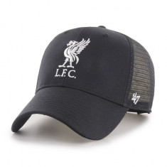 47brand șapcă Liverpool FC culoarea negru, cu imprimeu EPL-BRANS04CTP-BKA