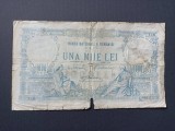 ROMANIA 1000 LEI - 1925 . Foarte rara data de emisie !