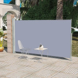 Copertina laterala retractabila de terasa, gri, 160x300 cm GartenMobel Dekor, vidaXL