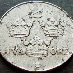 Moneda istorica 2 ORE - SUEDIA, anul 1949 * cod 2254