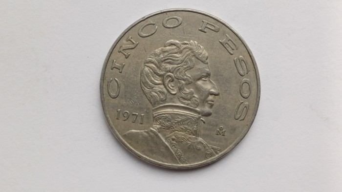 Mexic -5 Pesos 1971