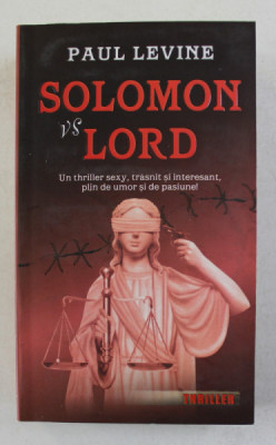 SOLOMON vs LORD de PAUL LEVINE , 2007 foto
