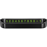 Suport numar telefon FOXMAG24&reg;, numere magnetice, Black