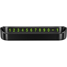 Suport numar telefon FOXMAG24&reg;, numere magnetice, Black