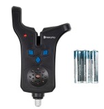 Avertizor Pescuit Feeder Hakuyo cu Senzor, Volum/Ton Reglabil, LED, Filet Universal + Baterii Incluse