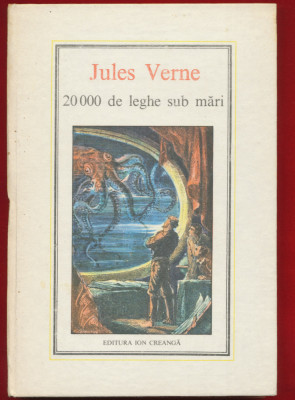 &amp;quot;20 000 de leghe sub mari&amp;quot; Colectia Jules Verne Nr. 13 - 1989 foto