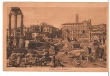 CPIB 16758 CARTE POSTALA - ROMA. FORO ROMANO, VECHE, 1931, Circulata, Germania, Printata