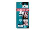 Silicon Rosu Termorezistent Bison, 60ml, Etansare Profesionala, Temperaturi Inalte 300&deg;C, Garnitura Lichida Auto, Seminee, Cuptoare