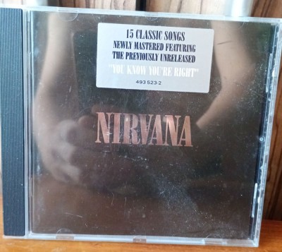 CD original Nirvana EX+ foto