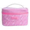 Geanta Cosmetice Roz IDC Institute Savage 90313, 21x15x13cm, Organizare Machiaj &amp; Accesorii, Calatorie/Acasa