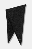 Morgan fular culoarea negru, uni, 5ELOVE