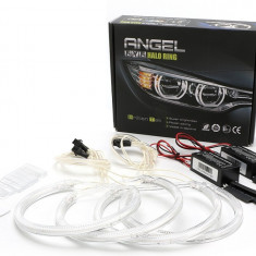 Kit Angel Eyes CCFL BMW E90 2004-2011 2x100mm + 2x120mm - pentru inlocuirea inelelor originale