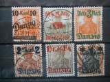 SERIE DANZIG, Stampilat