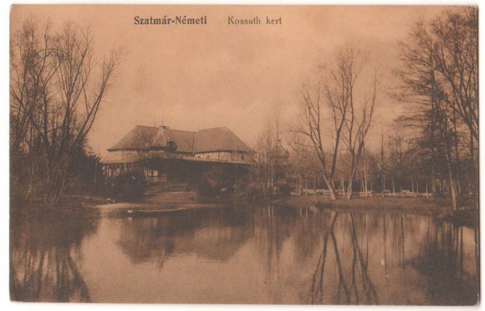 SV * SATU MARE * GRADINA KOSUTH * cromografie anii &#039;10