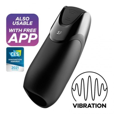 SATISFYER - MEN VIBRATION+ BLACK foto