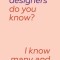 How Many Female Type Designers Do You Know?: I Know Many and Talked to Some!