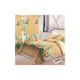 Cumpara ieftin Lenjerie de Pat Bumbac Finet, 6 Piese + 2 Draperii - SIPR-S-18