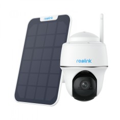 Camera de supraveghere Wi-Fi Reolink Argus B420 cu Panou Solar si Pan/Tilt , 3MP, Vedere nocturna, Audio bidirectional, Detectare persoane/vehicule, S