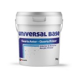 Cumpara ieftin Grund universal cu cuarț DECOMIN Base Quartz Primer 3 kg pentru Interior și Exterior | Bază pentru Vopsele Decorative și Tencuieli