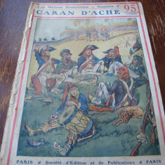 Caran D'Ache- caricaturi , umor-in franceza -uzata, trebuie legata - alb / negru