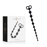 INTENSE - JAIDEN ANAL BEADS BLACK, INTENSE ANAL TOYS