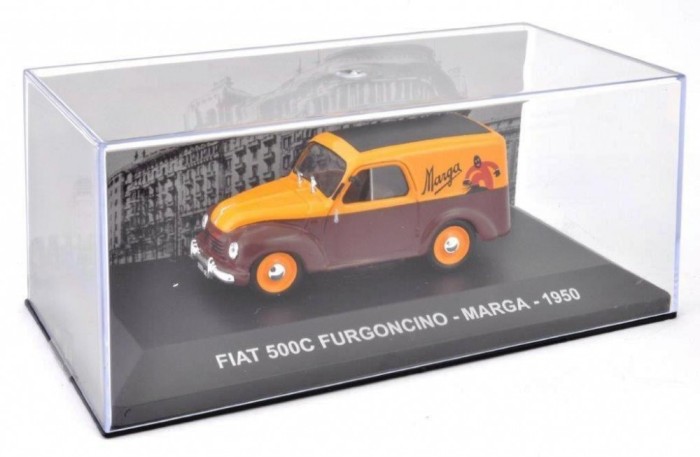 Macheta FIAT 500C FURGONCINO MARGA 1950 scara 1:43 IXO