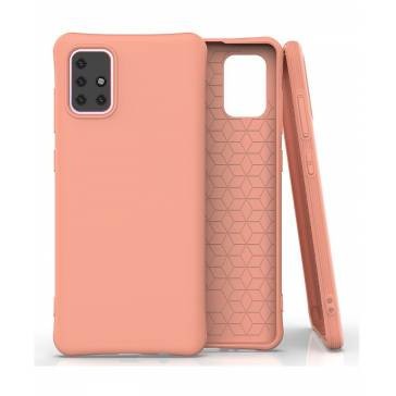 Husa Anti Shock Matt TPU Samsung Galaxy A51 Orange foto