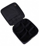 Guess, Holdall, Piele sintetică, Geantă textilă, Cutie pentru bijuterii, Negru, Pentru femei, 18 x 6 x 18 cm