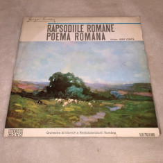 Vinyl Rapsodiile romane - poema romana