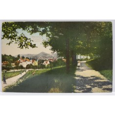 BRASOV , LIVADA POSTEI , CARTE POSTALA , 1910