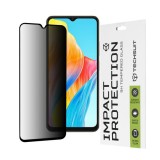 Folie pentru Oppo A18 / A38 - Techsuit 111D Privacy Full&nbsp;Glue - Black