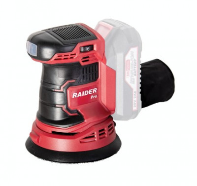 Raider Power Tools Slefuitor orbital Li-ion 20V,125mm foto