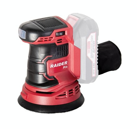 Raider Power Tools Slefuitor orbital Li-ion 20V,125mm